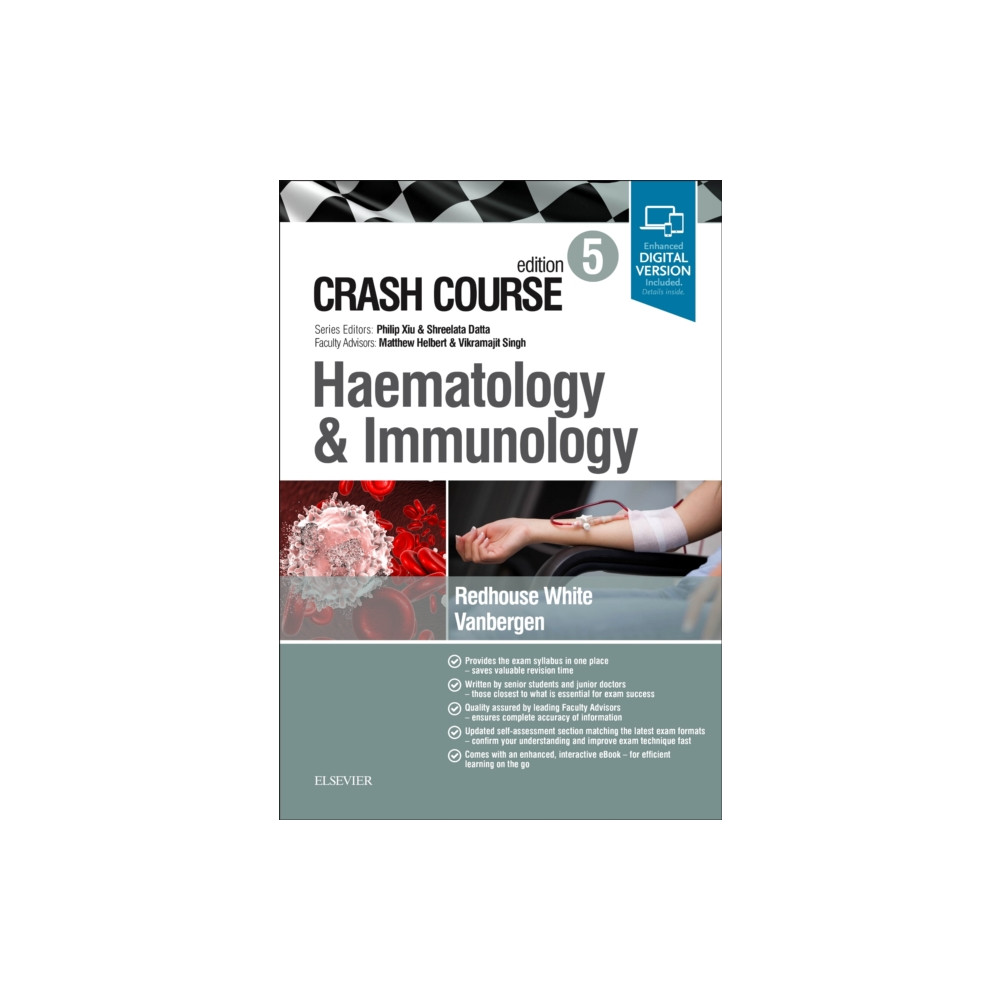 Produktbild för Crash Course Haematology and Immunology (häftad, eng)