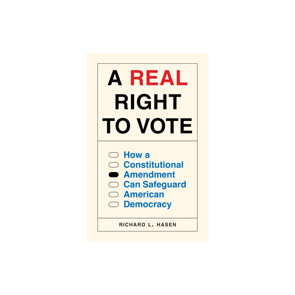 Produktbild för A Real Right to Vote (inbunden, eng)