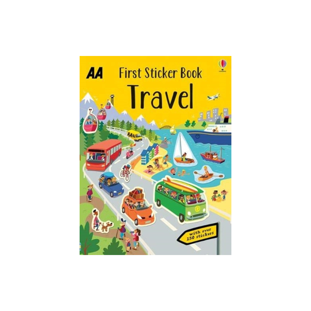 Produktbild för First Sticker Book Travel (häftad, eng)