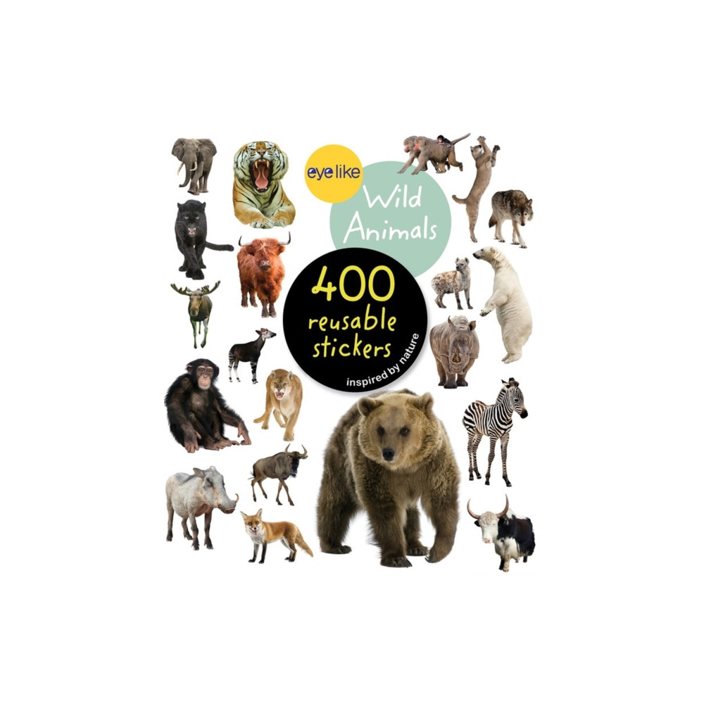 Produktbild för Eyelike Stickers: Wild Animals (häftad, eng)