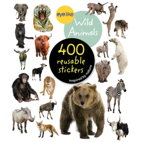 Workman Publishing Eyelike Stickers: Wild Animals (häftad, eng)