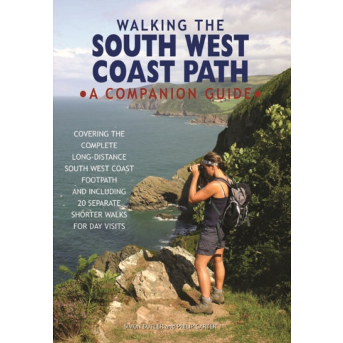 PiXZ Books Walking the South West Coast Path (inbunden, eng)