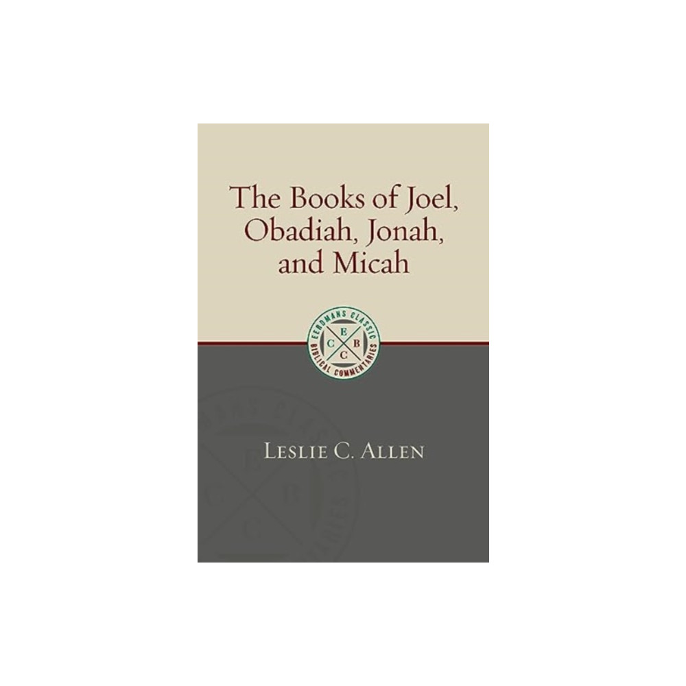 Produktbild för The Books of Joel, Obadiah, Jonah, and Micah (häftad, eng)