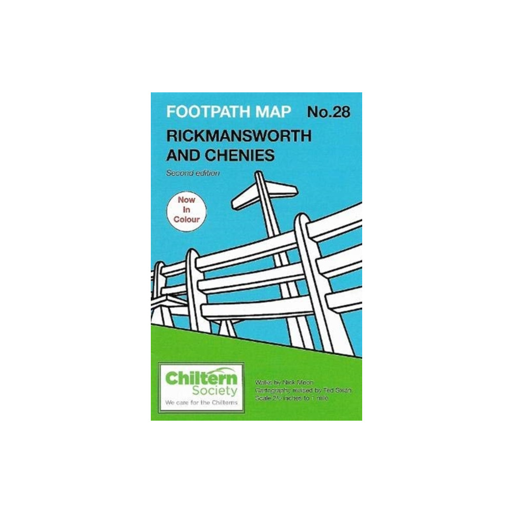 Produktbild för Footpath Map No. 28 Rickmansworth and Chenies (häftad, eng)