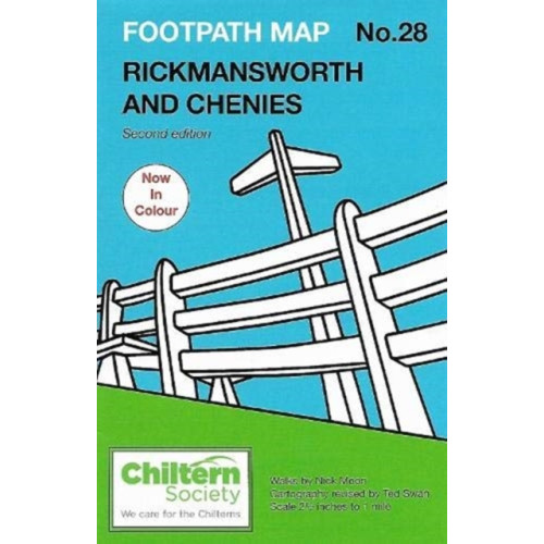 Chiltern Society Footpath Map No. 28 Rickmansworth and Chenies (häftad, eng)