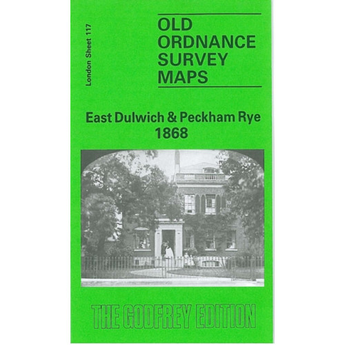 Alan Godfrey Maps East Dulwich and Peckham Rye 1868