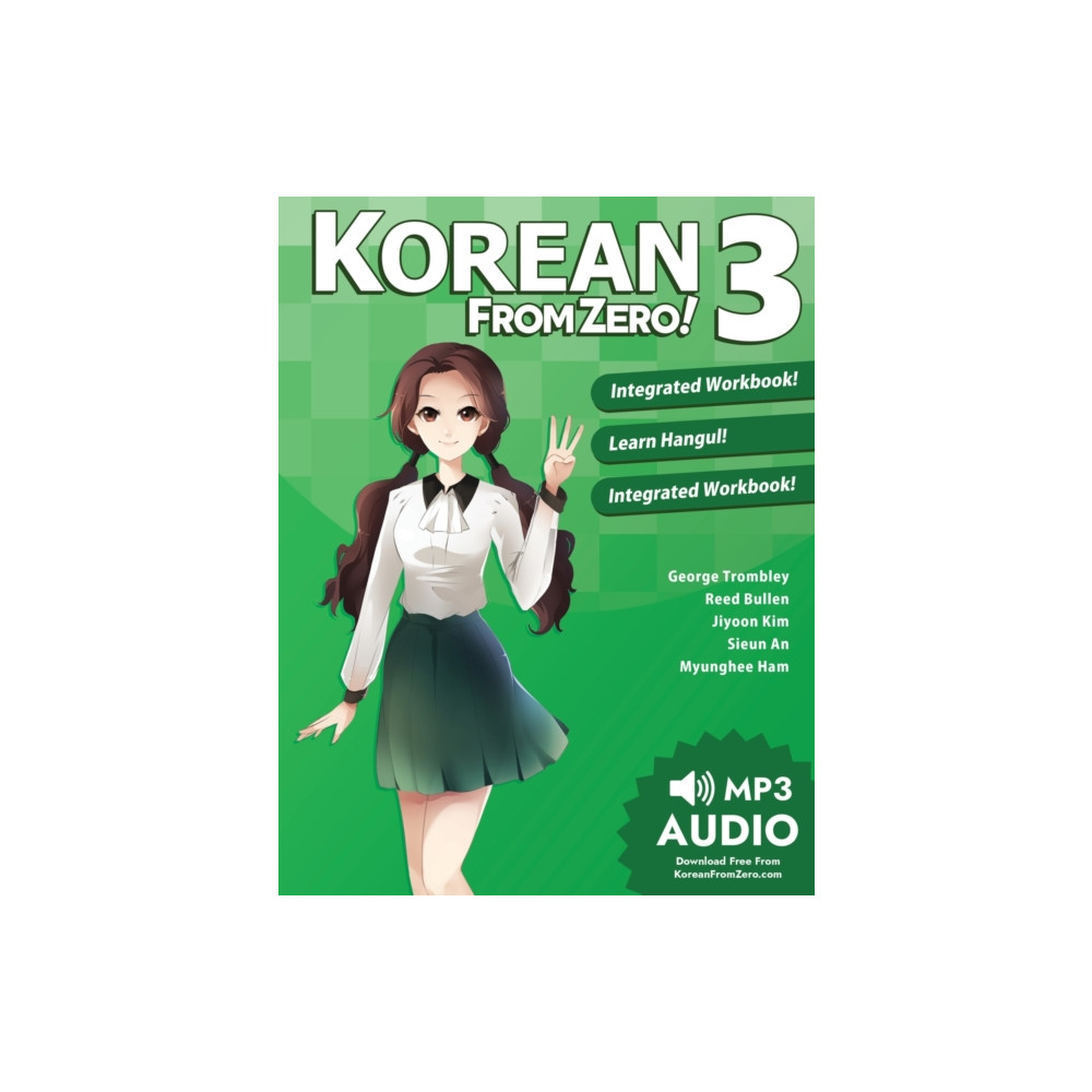 Produktbild för Korean From Zero! 3 (häftad, eng)