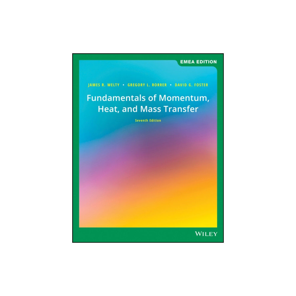 Produktbild för Fundamentals of Momentum, Heat, and Mass Transfer, EMEA Edition (häftad, eng)