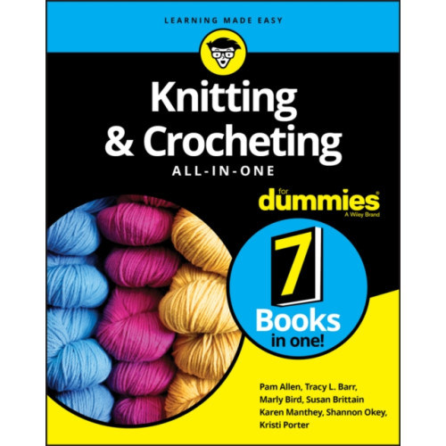 John Wiley & Sons Inc Knitting & Crocheting All-in-One For Dummies (häftad, eng)