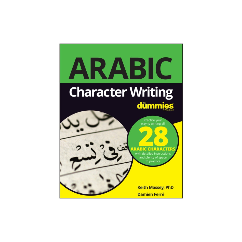 Produktbild för Arabic Character Writing For Dummies (häftad, eng)
