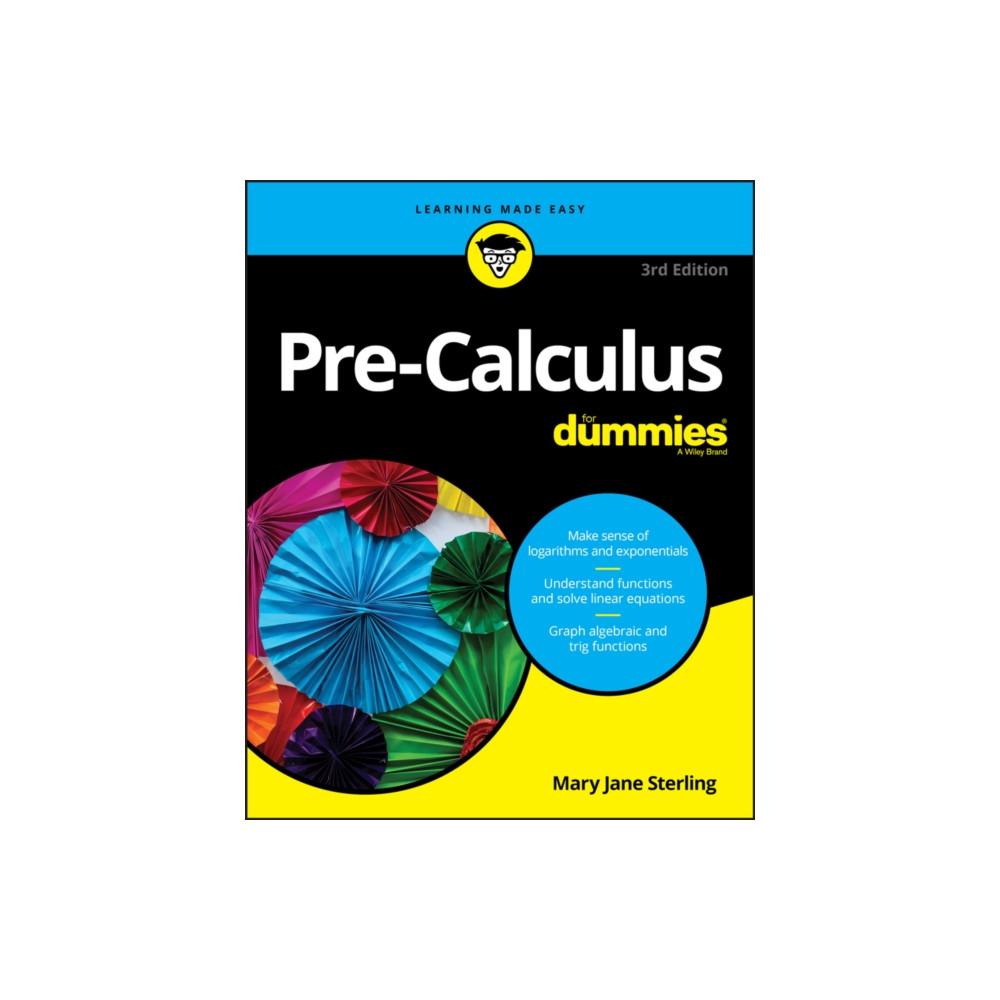 Produktbild för Pre-Calculus For Dummies (häftad, eng)