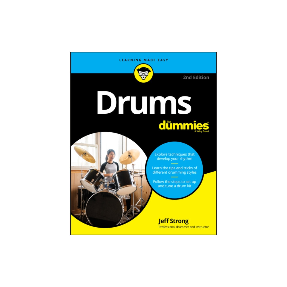 Produktbild för Drums For Dummies (häftad, eng)