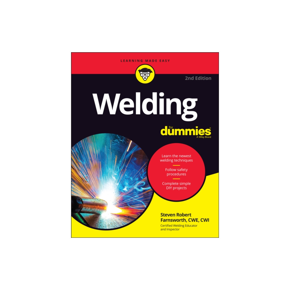 Produktbild för Welding For Dummies (häftad, eng)