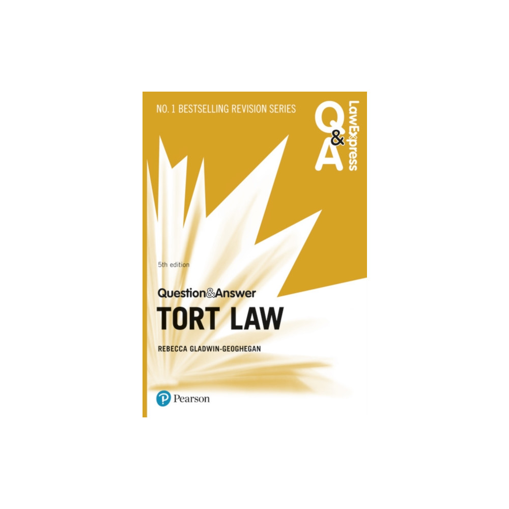 Produktbild för Law Express Question and Answer: Tort Law, 5th edition (häftad, eng)
