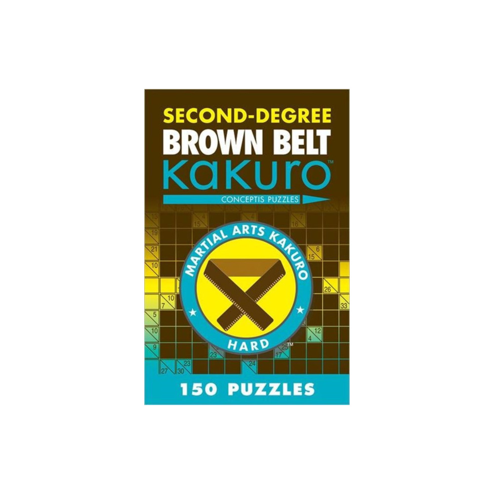 Produktbild för Second-Degree Brown Belt Kakuro (häftad, eng)