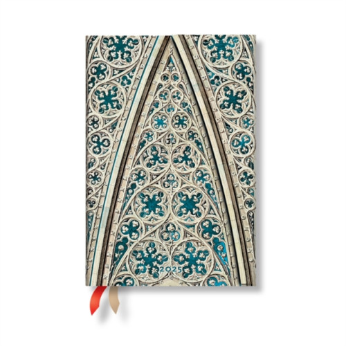 paperblanks Vault of the Milan Cathedral (Duomo di Milano) Mini 12-month Horizontal Hardback Dayplanner 2025 (Wrap Closure) (inbunden, eng)