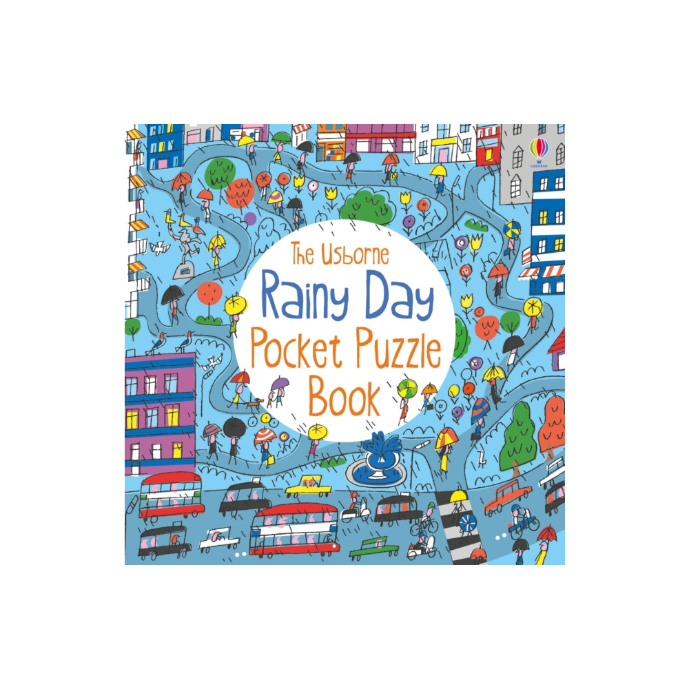 Produktbild för Rainy Day Pocket Puzzle Book (häftad, eng)