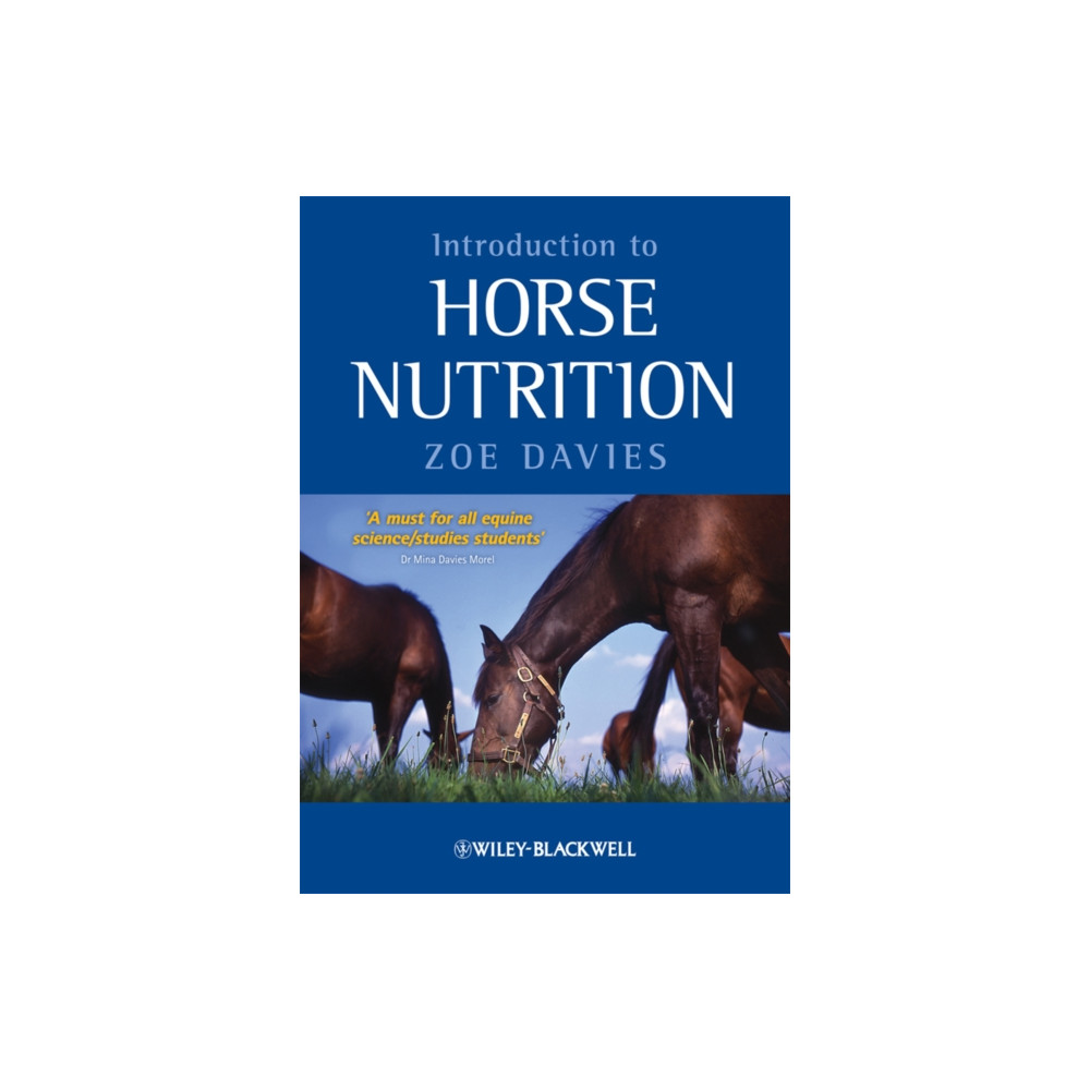 Produktbild för Introduction to Horse Nutrition (häftad, eng)