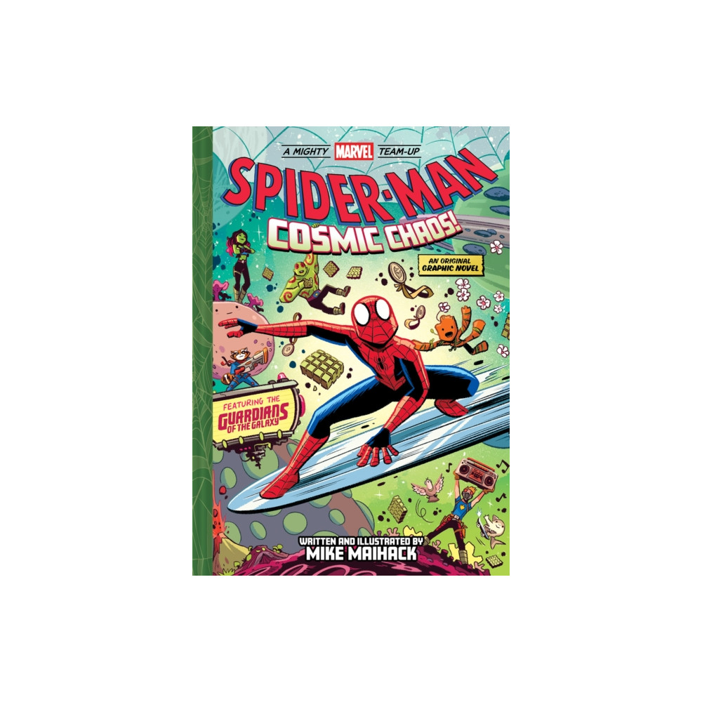 Produktbild för Spider-Man: Cosmic Chaos! (A Mighty Marvel Team-Up) (inbunden, eng)