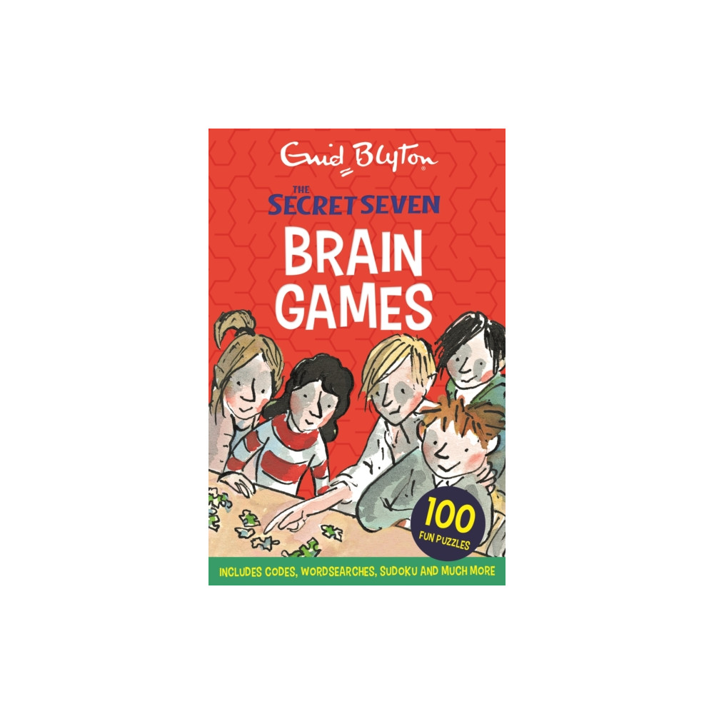 Produktbild för Secret Seven: Secret Seven Brain Games (häftad, eng)