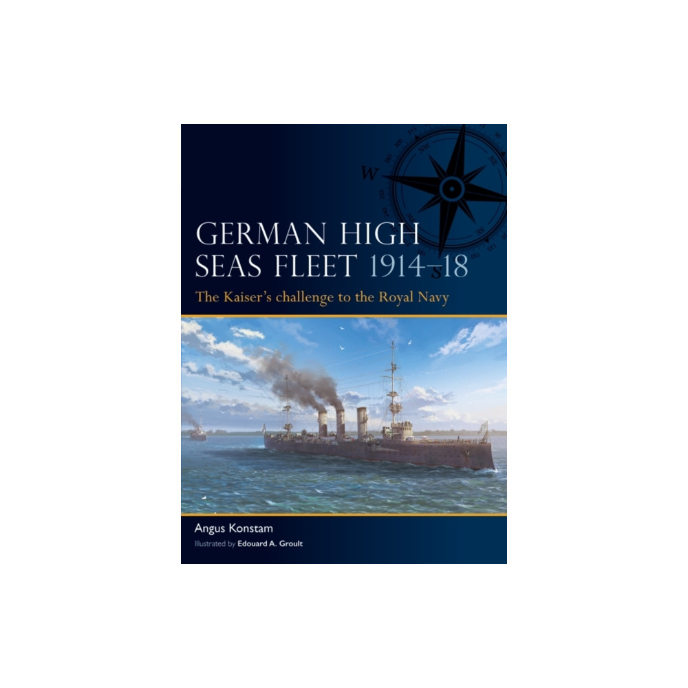 Produktbild för German High Seas Fleet 1914–18 (häftad, eng)