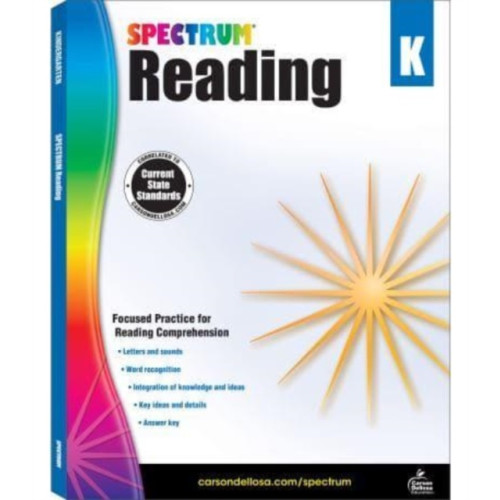 Carson Dellosa Spectrum Reading Workbook Grade K (häftad, eng)