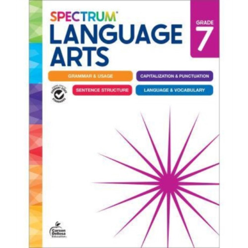 Carson Dellosa Spectrum Language Arts Workbook Grade 7 (häftad, eng)