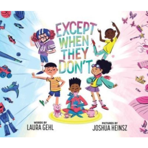 little bee books Except When They Don't (bok, board book, eng)