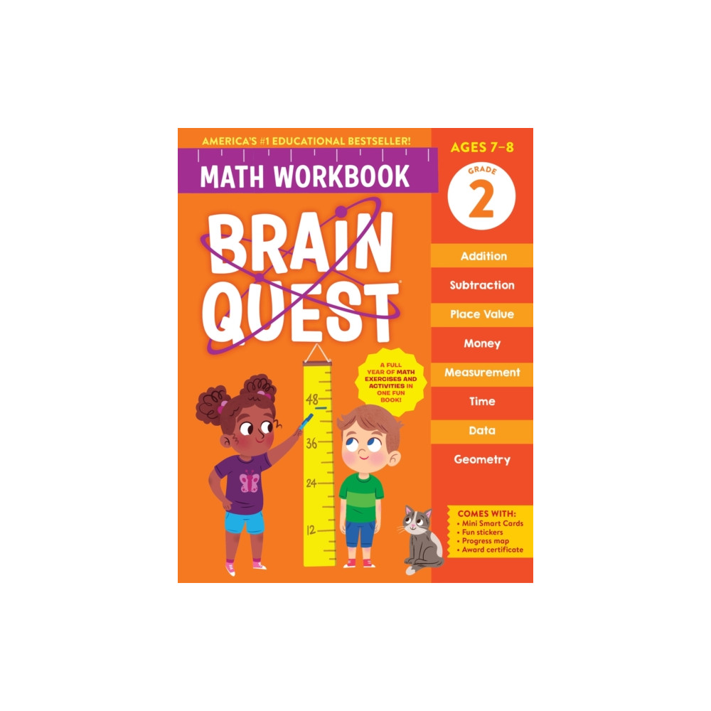 Produktbild för Brain Quest Math Workbook: 2nd Grade (häftad, eng)