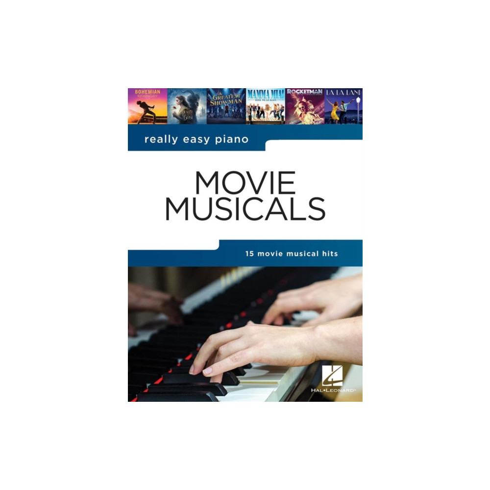 Produktbild för REALLY EASY PIANO MOVIE MUSICALS (häftad, eng)