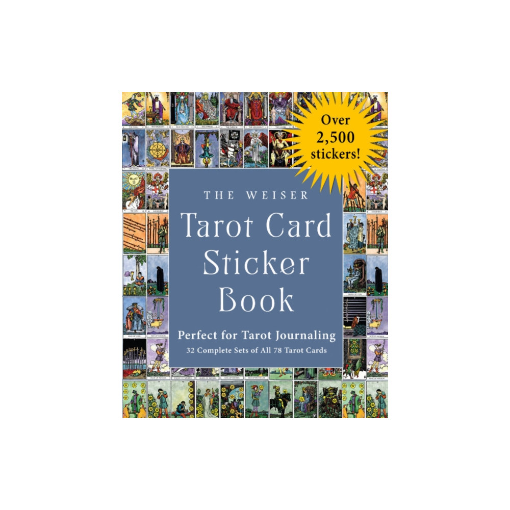 Produktbild för The Weiser Tarot Card Sticker Book (häftad, eng)