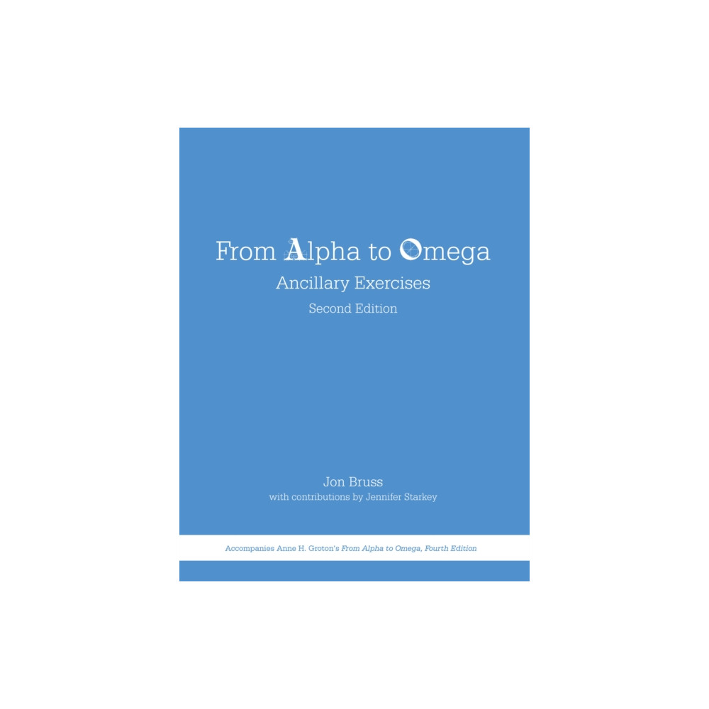 Produktbild för From Alpha to Omega: Ancillary Exercises (häftad, eng)