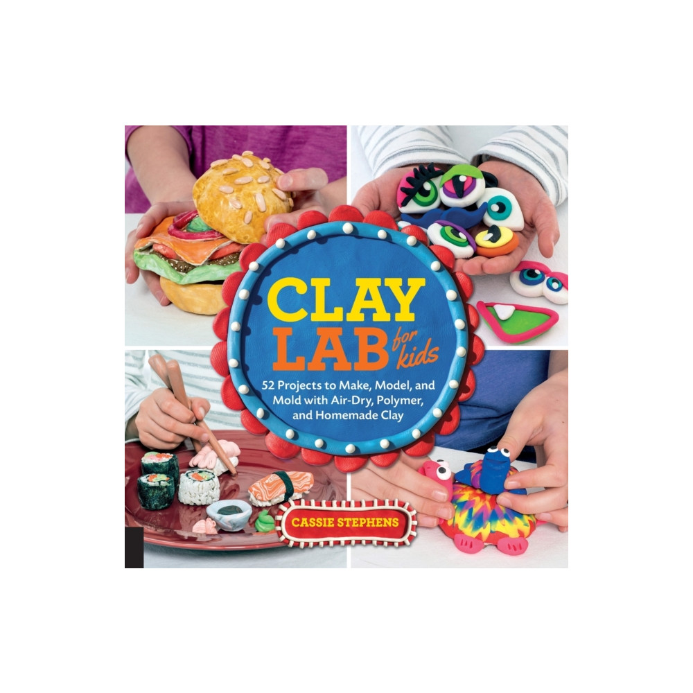 Produktbild för Clay Lab for Kids (häftad, eng)