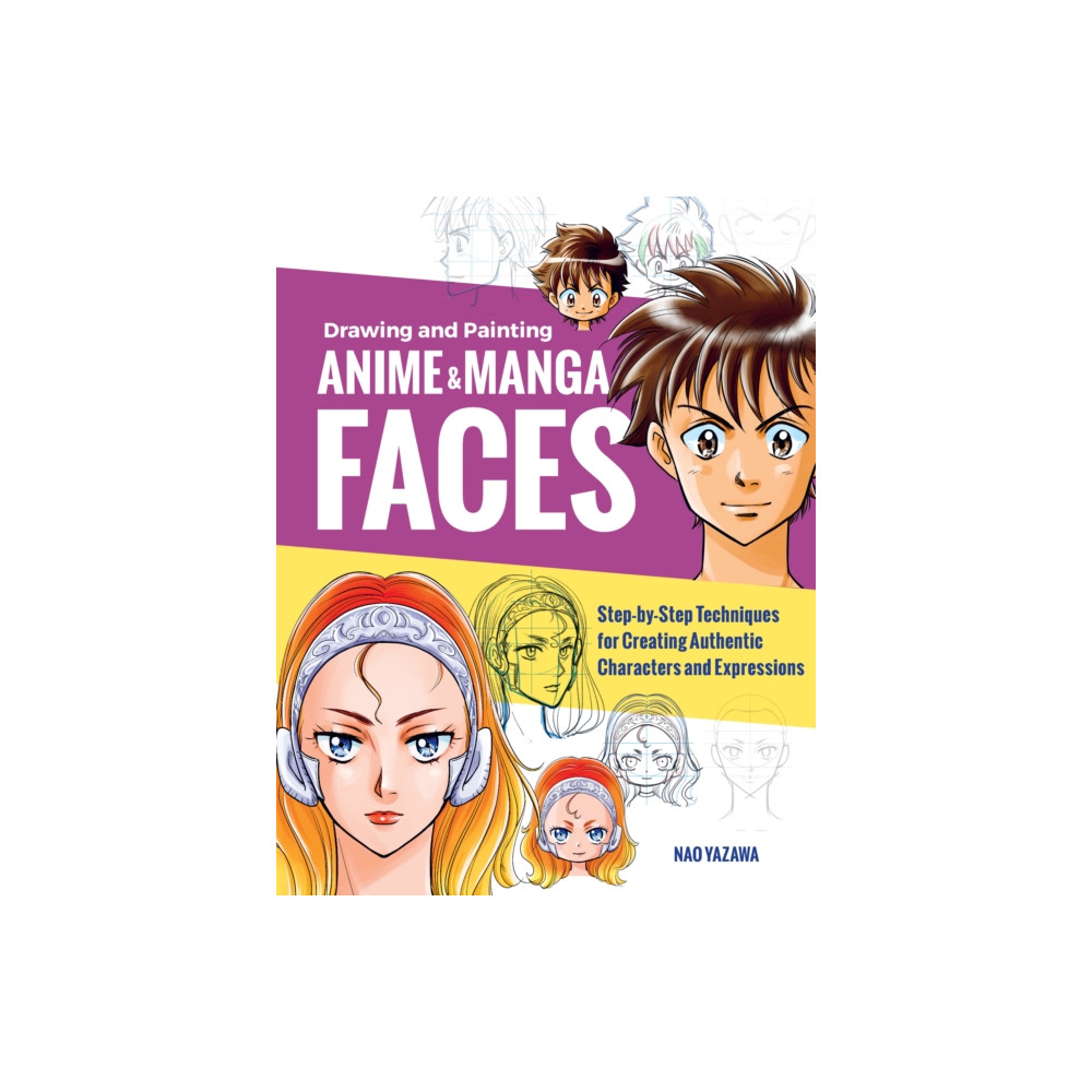Produktbild för Drawing and Painting Anime and Manga Faces (häftad, eng)