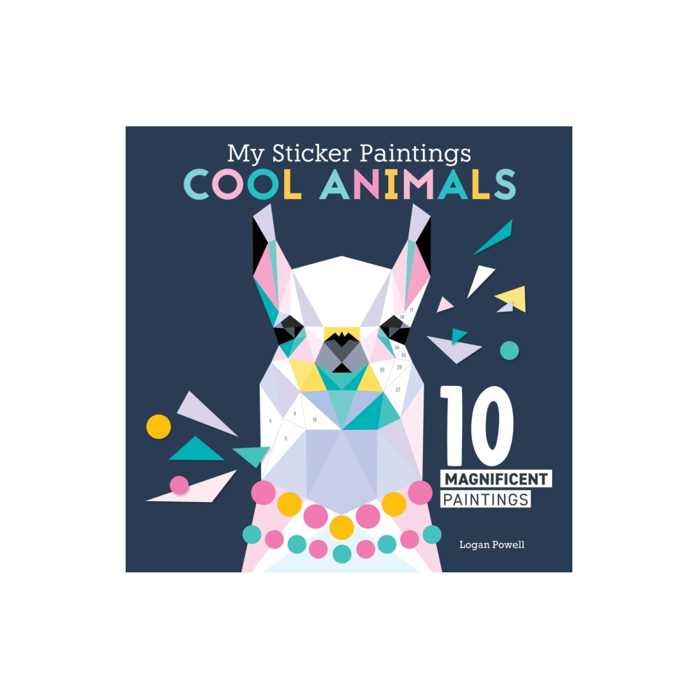 Produktbild för My Sticker Paintings: Cool Animals (häftad, eng)