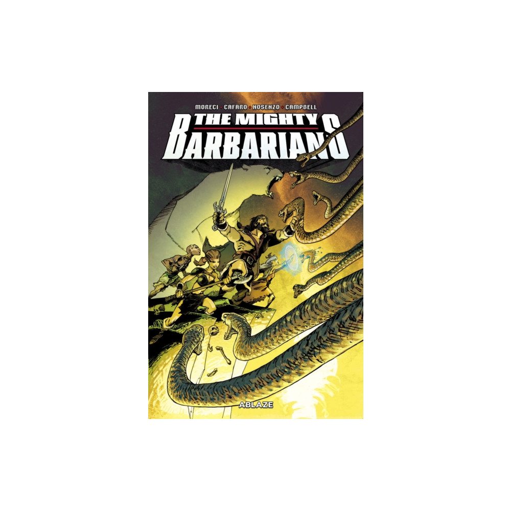 Produktbild för THE MIGHTY BARBARIANS TPB (häftad, eng)