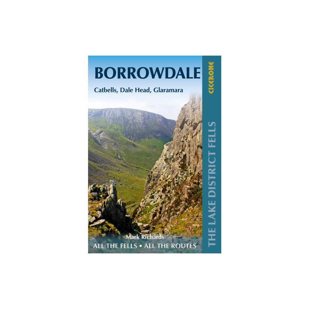 Produktbild för Walking the Lake District Fells - Borrowdale (häftad, eng)