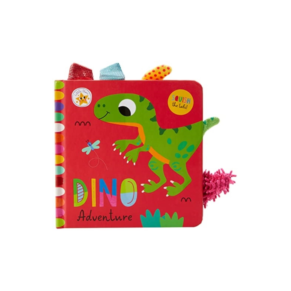Produktbild för LITTLE STARS DINO ADVENTURE CASED BB WIT (inbunden, eng)