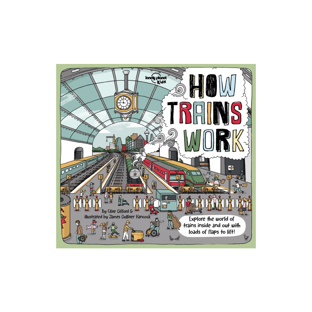 Produktbild för Lonely Planet Kids How Trains Work (inbunden, eng)