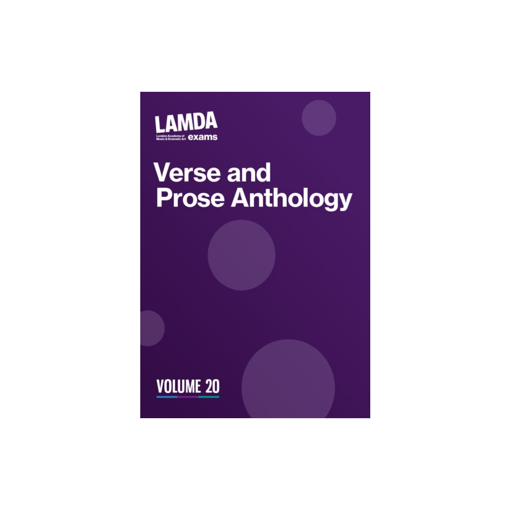 Produktbild för LAMDA Verse and Prose Anthology: Volume 20 (häftad, eng)