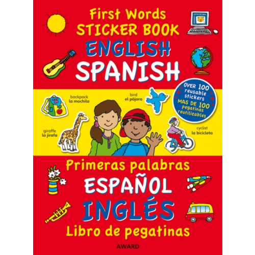 Award Publications Ltd First Words Sticker Books: English/Spanish (häftad, eng)