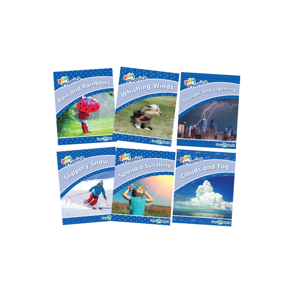 Produktbild för Jolly Phonics Readers Level 4, Our World, Complete Set (häftad, eng)