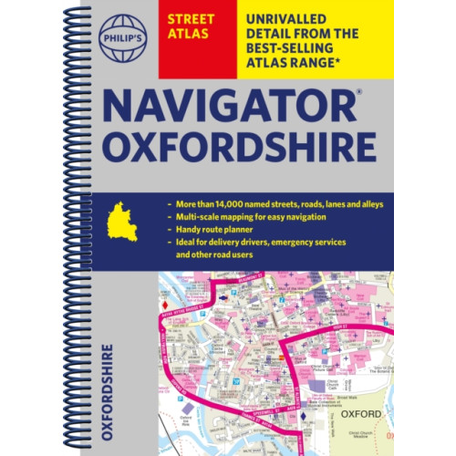 Octopus publishing group Philip's Navigator Street Atlas Oxfordshire (bok, spiral, eng)