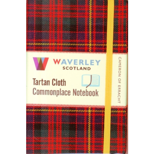 The Gresham Publishing Co. Ltd Waverley (M): Cameron of Erracht Tartan Cloth Commonplace Notebook (inbunden, eng)