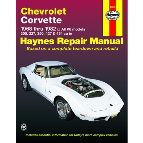 Haynes Manuals Inc Chevrolet Corvette (1968-1982) Haynes Repair Manual (USA) (häftad, eng)