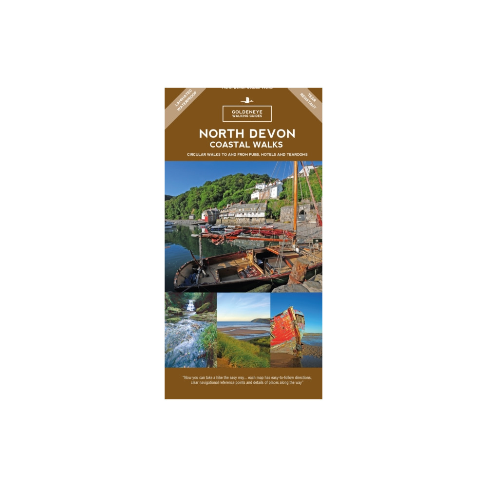 Produktbild för North Devon Coastal Walks (häftad, eng)