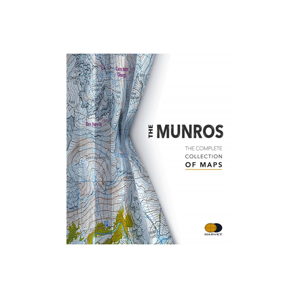 Produktbild för The Munros, The Complete Collection of Maps (inbunden, eng)