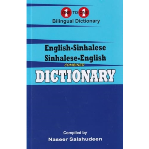 IBS Books English-Sinhalese & Sinhalese-English One-to-One Dictionary (häftad, eng)