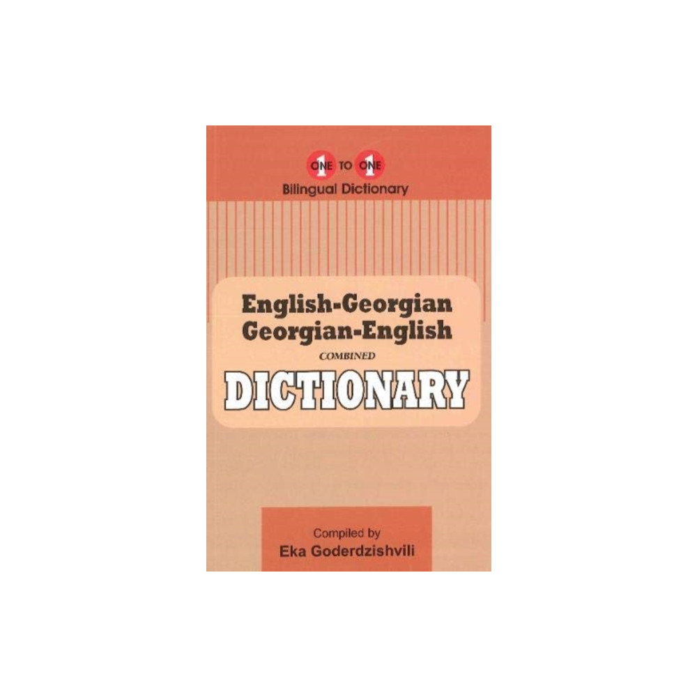Produktbild för English-Georgian & Georgian-English One-to-One Dictionary (exam-suitable) (häftad, eng)