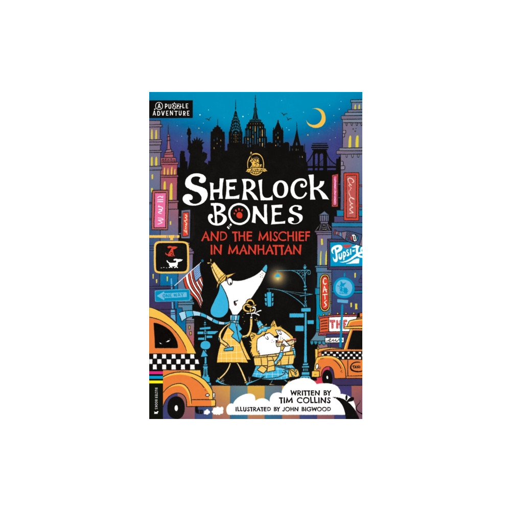 Produktbild för Sherlock Bones and the Mischief in Manhattan (häftad, eng)